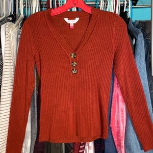 Burnt orange long sleeve